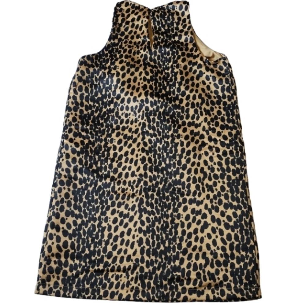NWT Future Collective Satin Mini Shift Dress - Picture 5 of 6